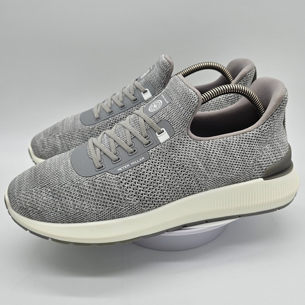 Peter Millar Hyperlight Apollo Shoes Slip On Sneakers Women's 10 Gray